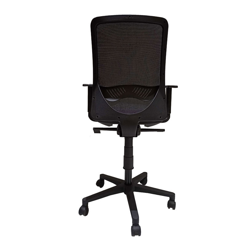 Fauteuil Opérationnel DUKE En Simili Cuir Avec Accoudoirs Réglable - Rose Clair - Image 4