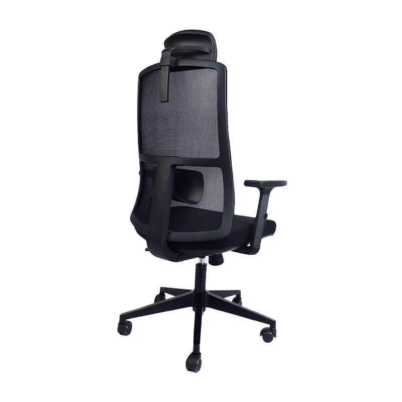 Chaise de Direction Geox Avec Accoudoirs & Repose tête - Noir - Image 2