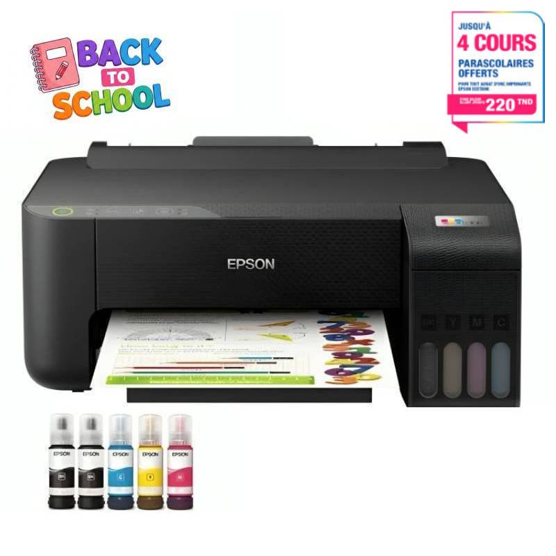 Epson EcoTank L1250 imprimante jets d'encres Couleur 5760 x 1440 DPI A4 Wifi, Photo boutique MyTek chez MyTek