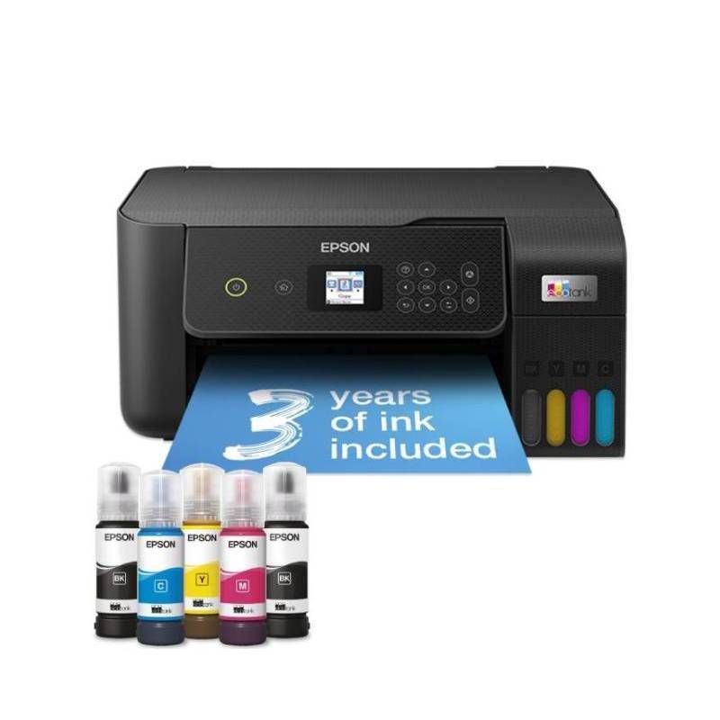Imprimante à Réservoir intégré EPSON EcoTank L3260 3en1 Couleur WIFI, Photo boutique MyTek chez MyTek