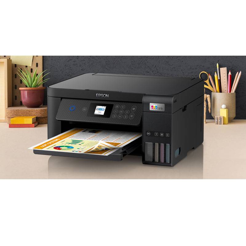 Imprimante EPSON ECOTANK L4260 3En1 à Réservoir Intégré Wifi Couleur - Image 4