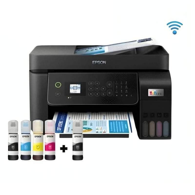 Imprimante EPSON ECOTANK L5290 à Réservoir Intégré 4En1 Couleur A4 WIFI 