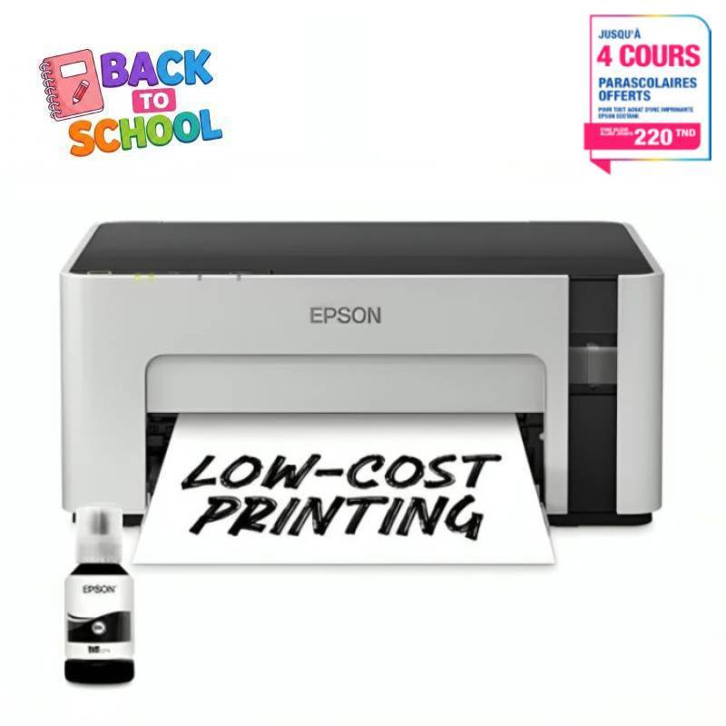 Imprimante EPSON Ecotank M1120 à Réservoir Intégré Wifi Monochrome