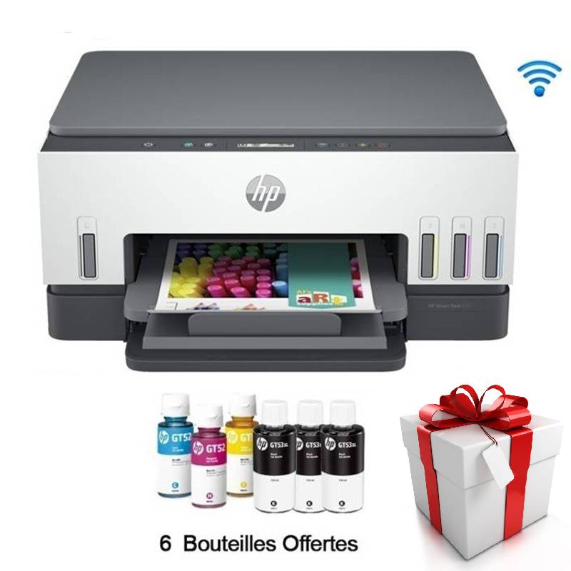 Imprimante à réservoir intégré HP Smart Tank 670 3en1 WiFi Couleur 
