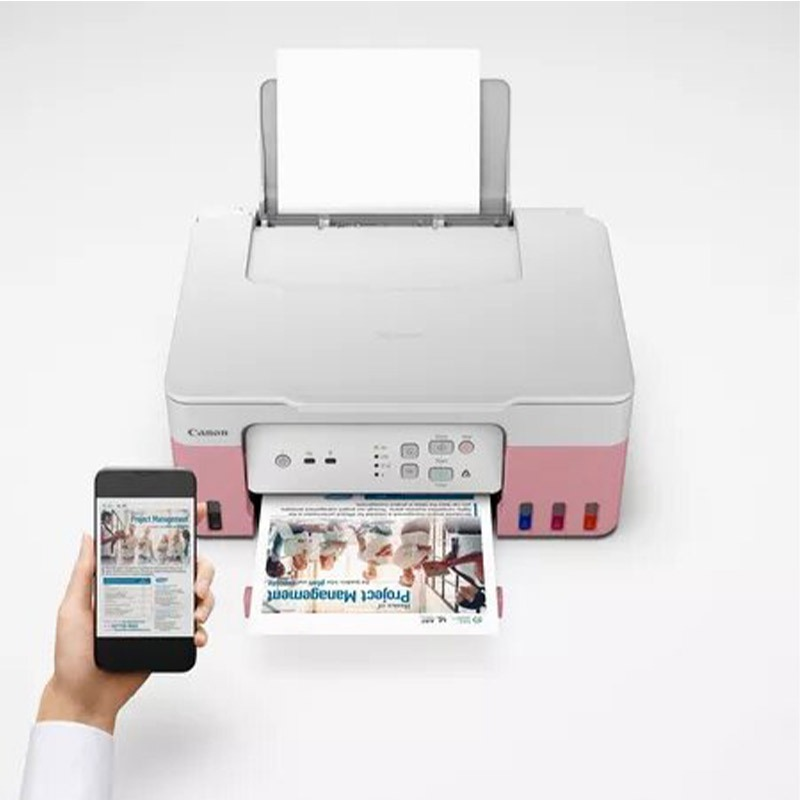 Imprimante CANON PIXMA G3430 a Réservoir Intégré WiFi - Pink - Image 3