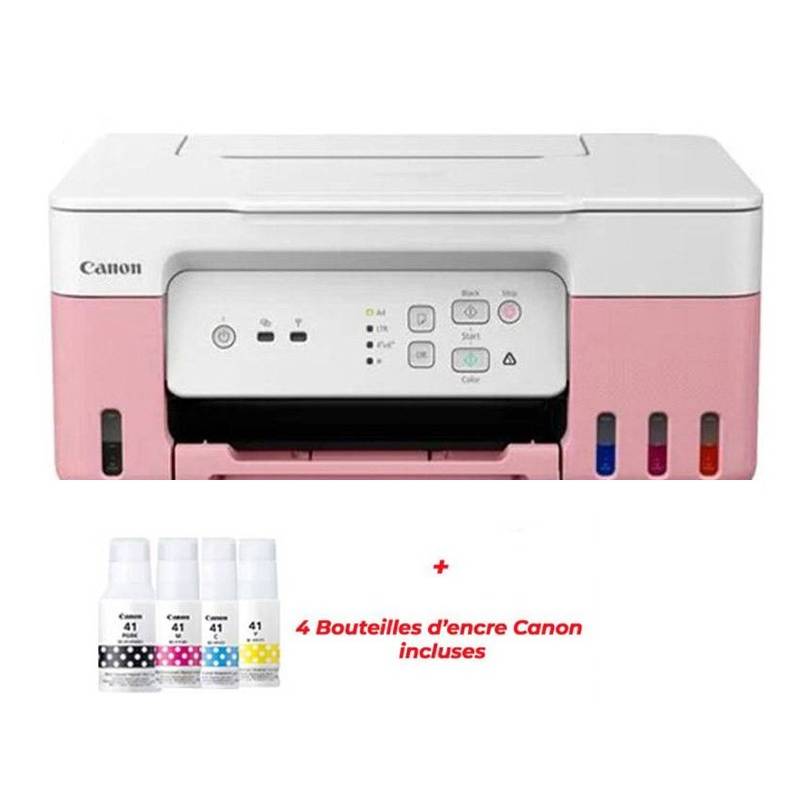 Imprimante CANON PIXMA G3430 a Réservoir Intégré WiFi - Pink