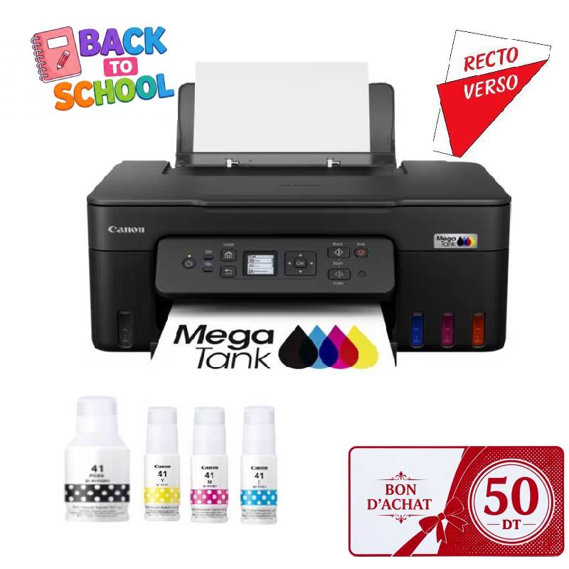 Imprimante CANON PIXMA G3480 Wifi 3en1 Couleur