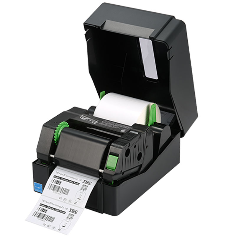 Imprimante d'étiquettes à transfert thermique TSC TE210 - Noir - Image 2