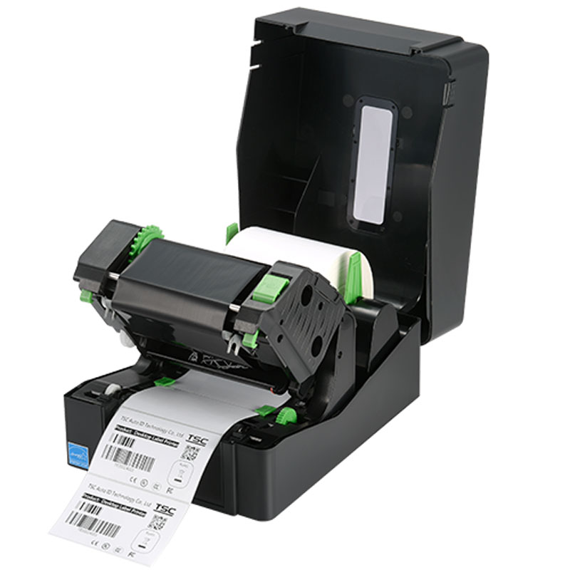 Imprimante d'étiquettes à transfert thermique TSC TE210 - Noir - Image 3