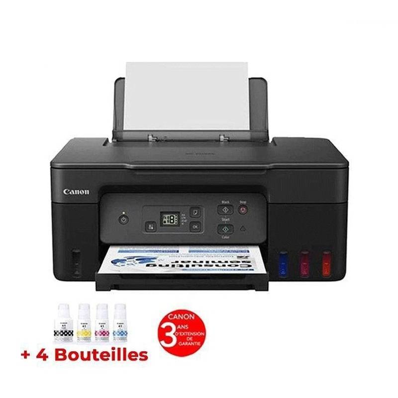 Imprimante Jet D'encre CANON PIXMA G-2470 Multifonction 3En1 Couleur, Photo boutique MyTek chez MyTek