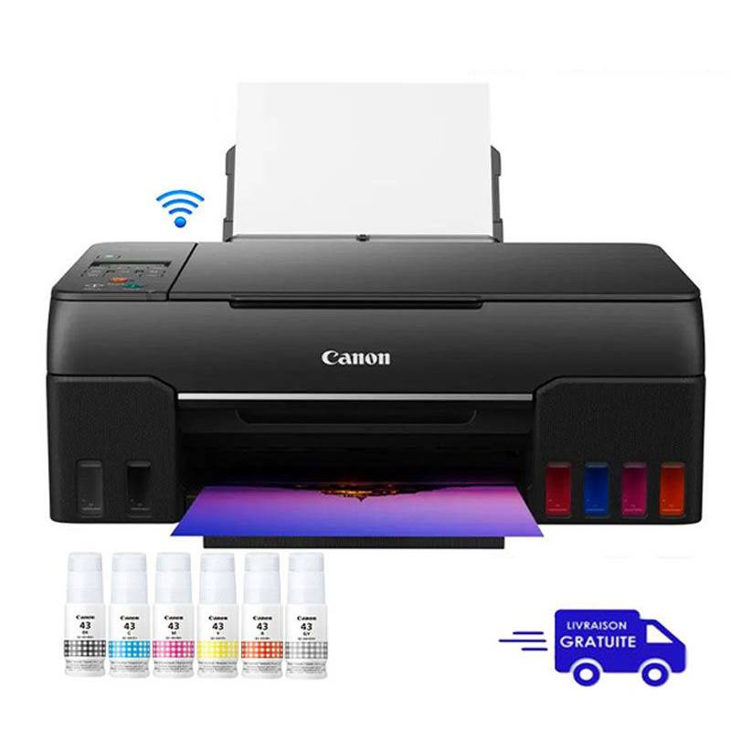 Imprimante CANON Pixma G-640 à Réservoir intégré 3en1 Couleur WIFI