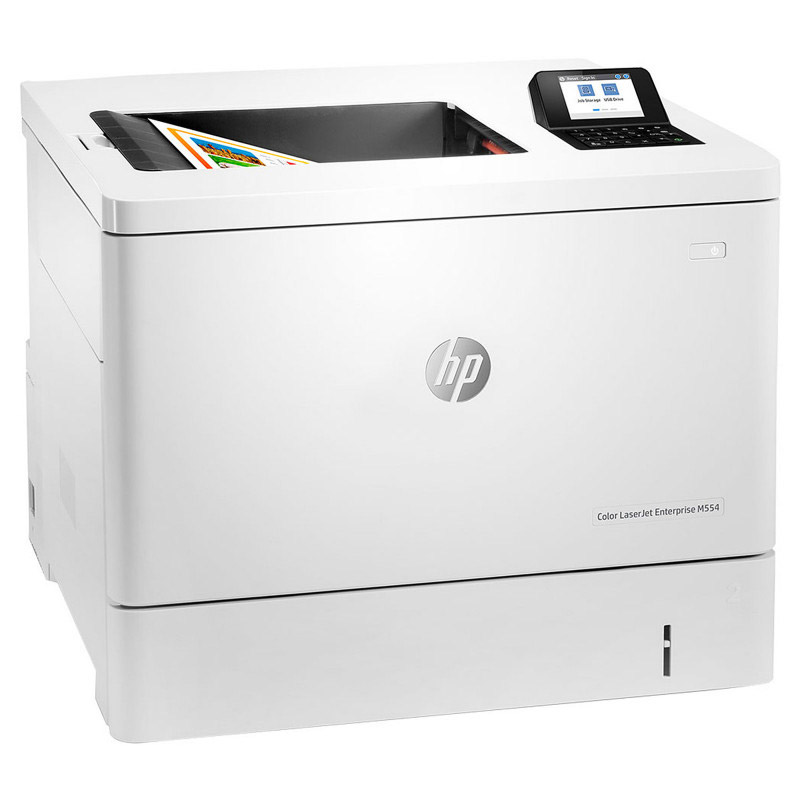 Imprimante HP Entreprise M554 DN LaserJet Couleur - Blanc (7ZU81A) - Image 2
