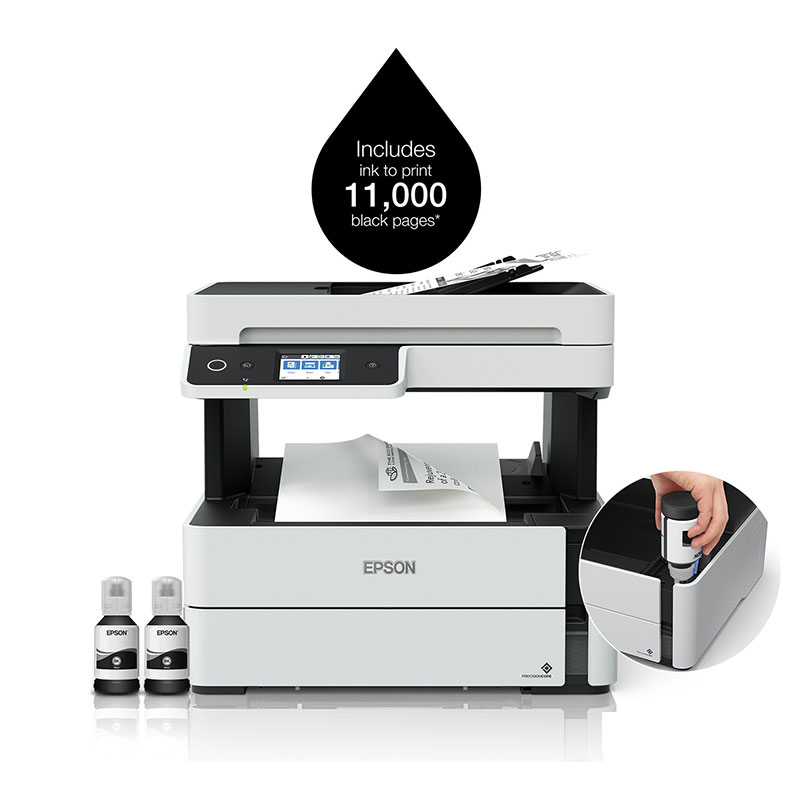 Imprimante EPSON ECOTANK ET-M3170 Jet d'encre Multifonction monochrome 