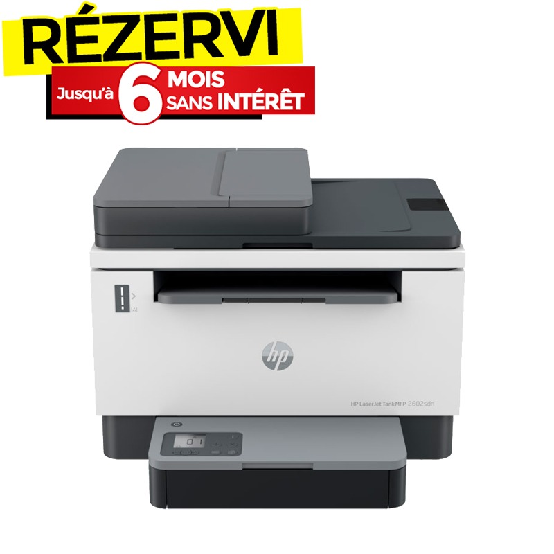 HP LaserJet Tank MFP 2602sdn Printer Laser A4 600 x 600 DPI 22 ppm Wifi, Photo boutique MyTek chez MyTek