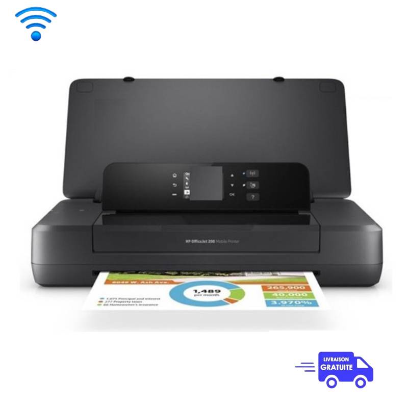 Imprimante Portable HP OfficeJet 202 Wifi (N4K99C)