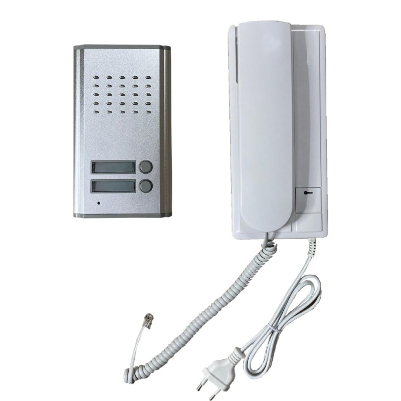 Interphone Filaire Audio Encastrable Double Voix (RL-3208AA), Photo boutique MyTek chez MyTek