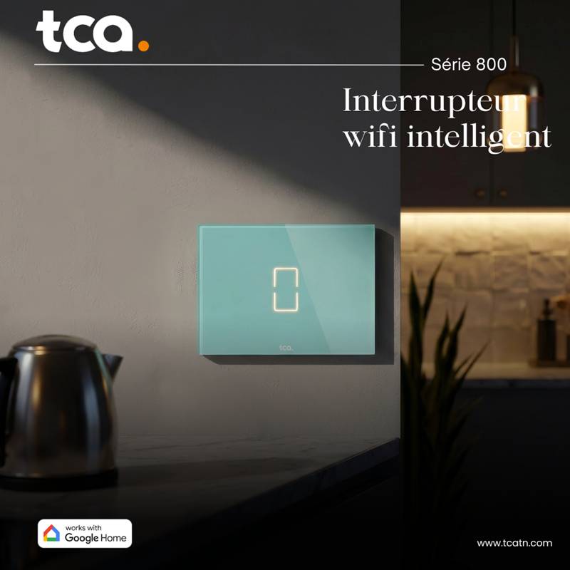 Interrupteur Intelligent TCA TI801 WiFi Smart - Livid - Image 2