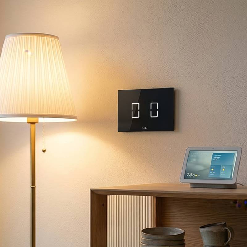 Interrupteur Intelligent TCA TI802 WiFi Smart - Noir - Image 2