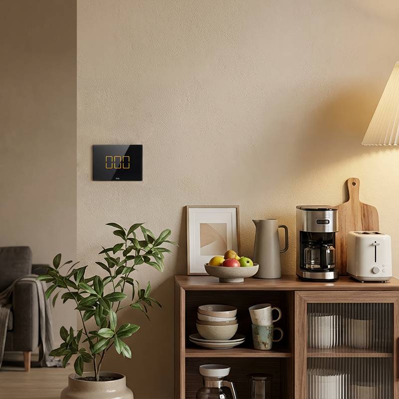 Interrupteur Intelligent TCA TI803 WiFi Smart - Noir - Image 2