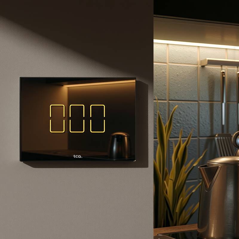 Interrupteur Intelligent TCA TI803 WiFi Smart - Noir - Image 3
