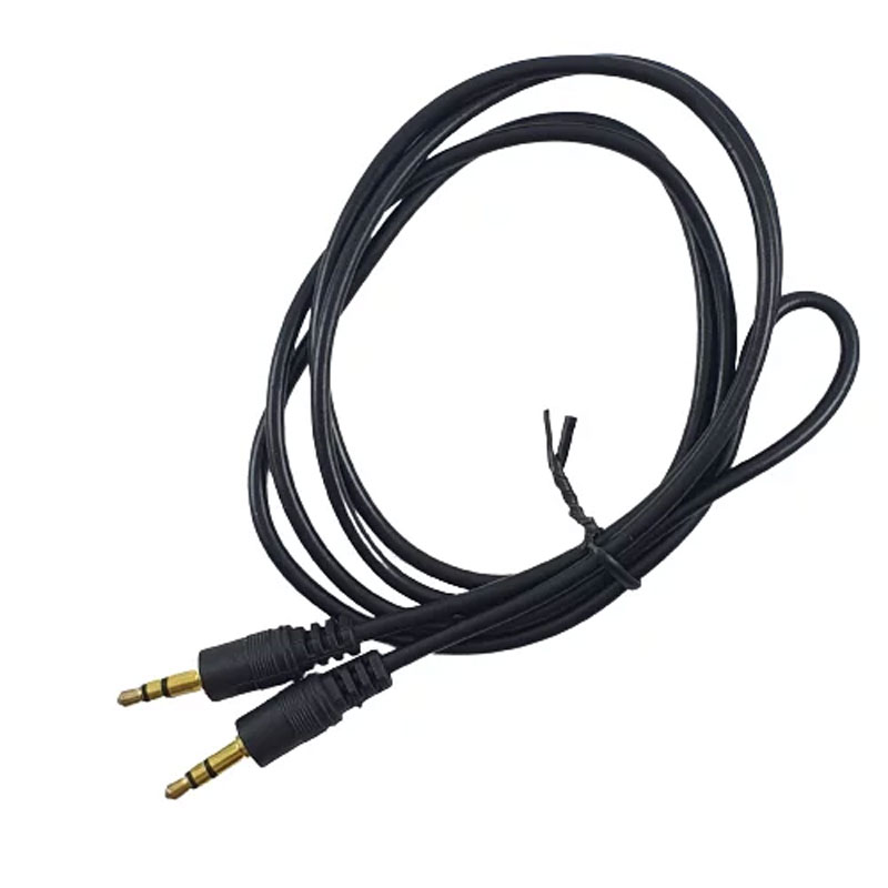 Câble audio Jack 3,5 mm Mâle/Mâle 1.5m - Noir - Image 2