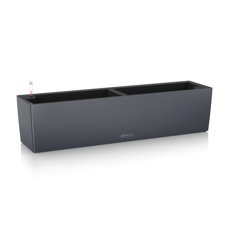 Jardinière avec Réservoir d’eau LECHUZA BALCONERA Color 80-Ardoise