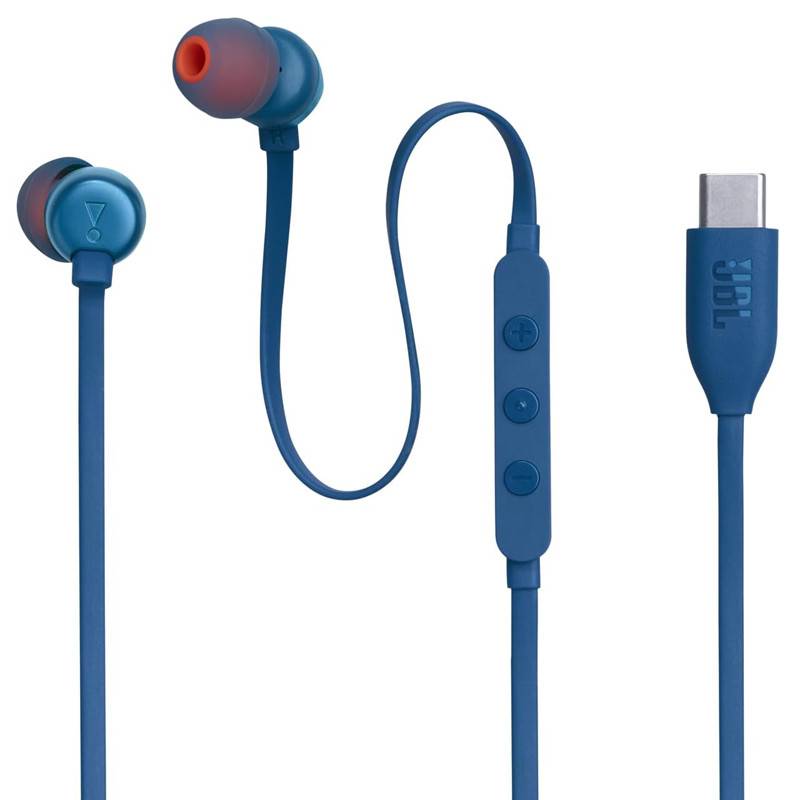 JBL Tune 310C USB Casque Avec fil Ecouteurs Appels/Musique USB Type-C Bleu, Photo boutique MyTek chez MyTek