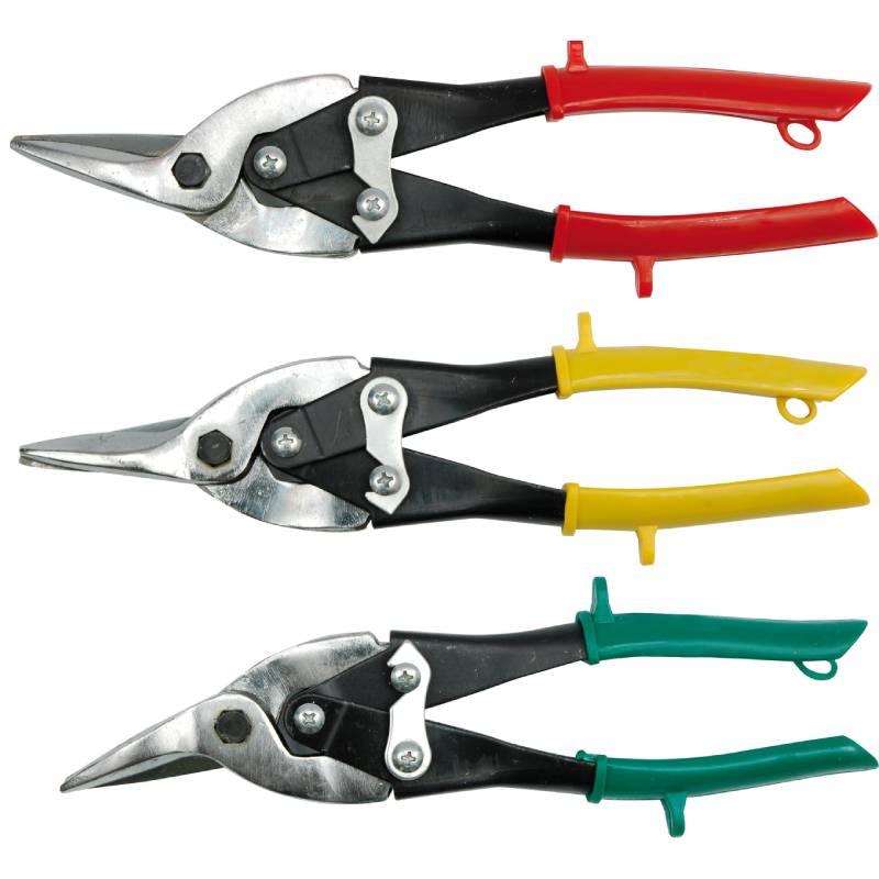 Jeu de 3 Cisailles à Tôle YATO 48330 250 mm