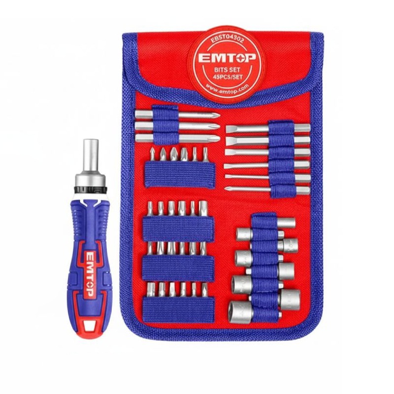 Jeu De Embouts Tournevis EMTOP 43 pièces - EBST04302