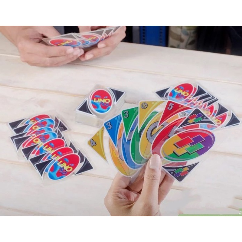 Jeux de carte UNO Waterproof Pour 2 à 10 Personnes - Image 3