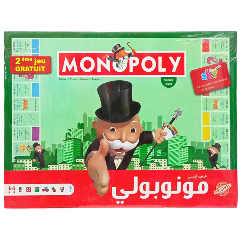 Jeux de MONOPOLY Français / Arabe Pour Enfant