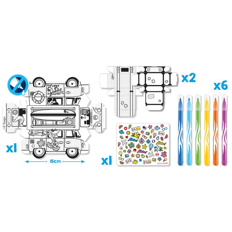 Jouet en papier MAPED Creative personnalisable - 907017 - Image 3