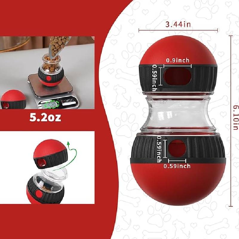 Jouet interactif distributeur de friandises pour chien - Image 4