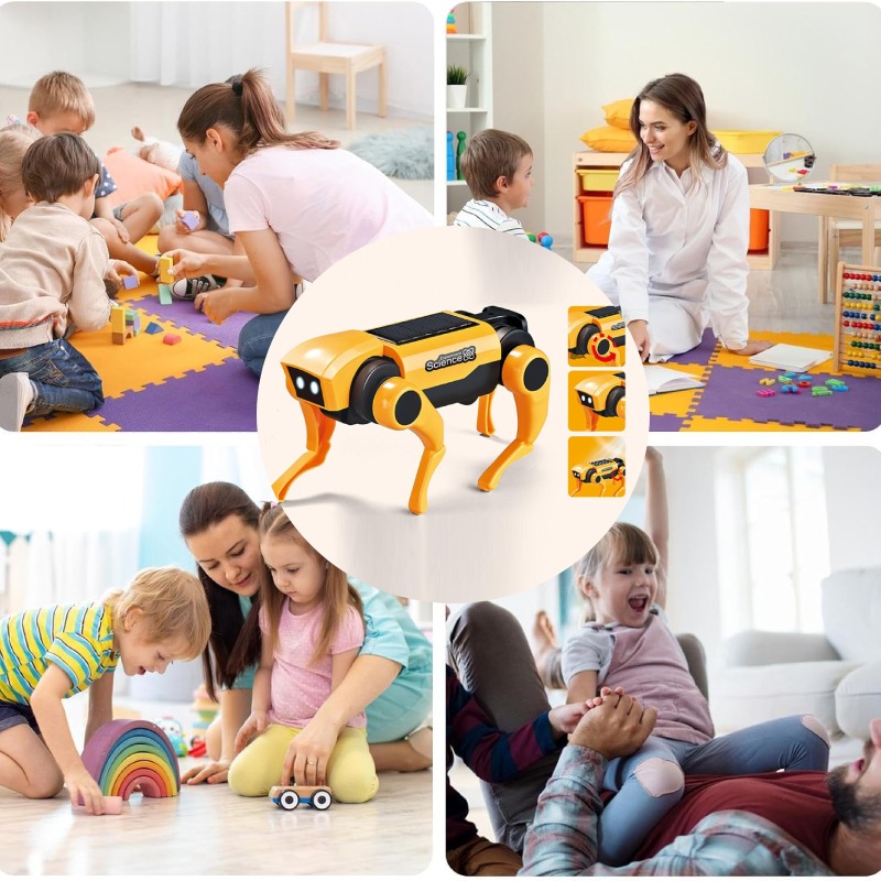 Jouet robot solaire éducatif intelligent ABS Pour Enfant - Image 6
