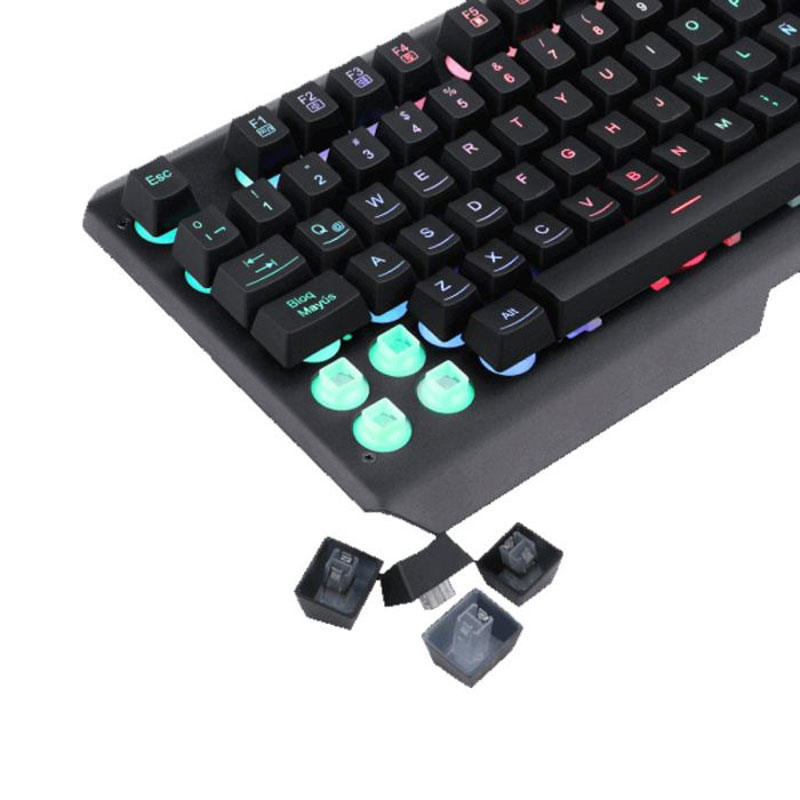 Clavier Gamer Semi-Mécanique REDRAGON Centaur K506-1 - Noir - Image 3