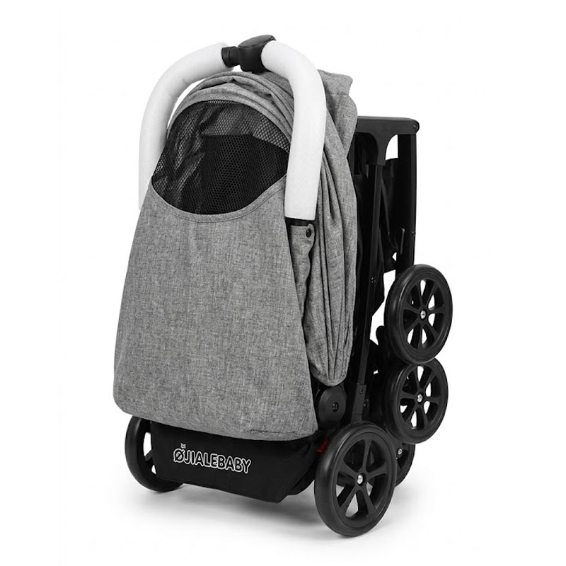 Poussette Citadine Compacte Pliable - Gris - Image 2