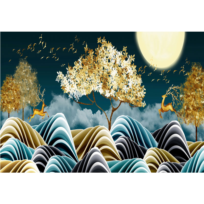Tableau De Décoration 60 x 90 cm GAZELLE (KC065-T1)