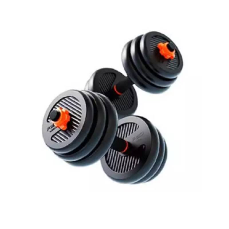 Kit de musculation 10 kg Xiaomi Fed ORMANC10 haltères + barre + kettlebell - Noir - Image 2