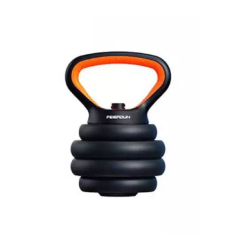 Kit de musculation 10 kg Xiaomi Fed ORMANC10 haltères + barre + kettlebell - Noir - Image 4