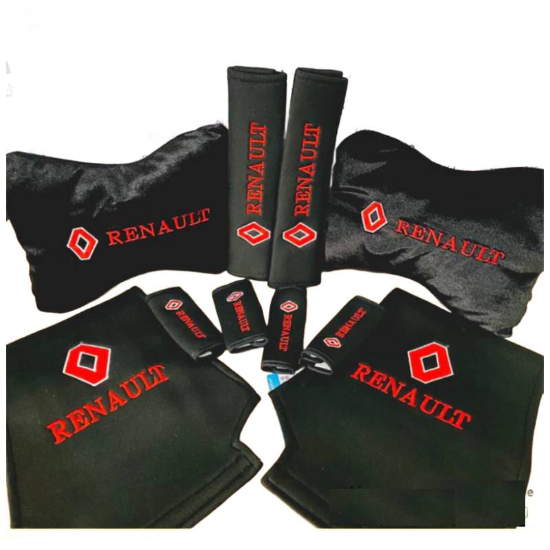 Kit Accessoires Intérieur Voiture Renault - 10 Pièces