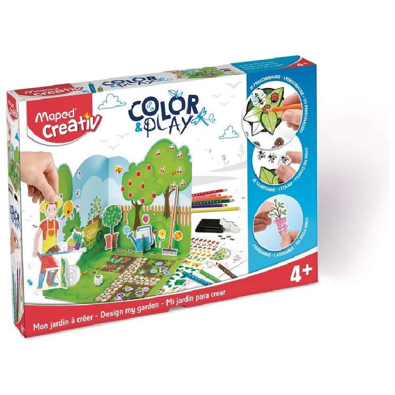 Kit Créatif MAPED COLOR & PLAY Mon Jardin A Créer - Image 2