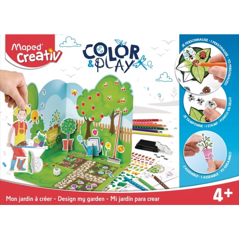 Kit Créatif MAPED COLOR & PLAY Mon Jardin A Créer - Image 3
