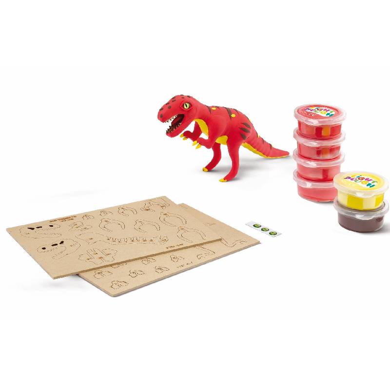 Kit créatif MAPED Dinos Factory T‑Rex à assembler et décorer - Image 2