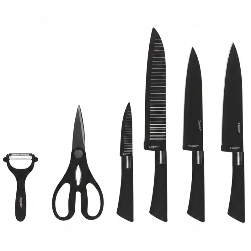 Set De Cuisine Professionnel Zepter 6 Pièces - Noir