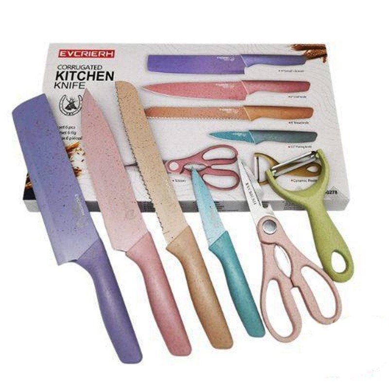 Kit De Couteaux 6 Pièces KITCHEN KNIFE - Assortis - Image 2