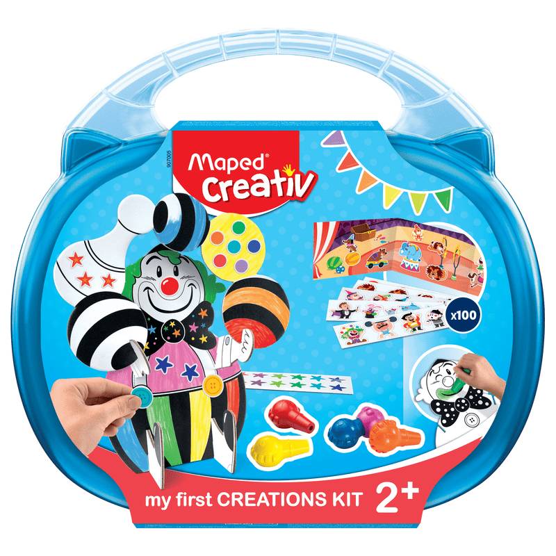 Maped Early Age My First Creations Kit - Gommettes Et Coloriage, Photo boutique MyTek chez MyTek