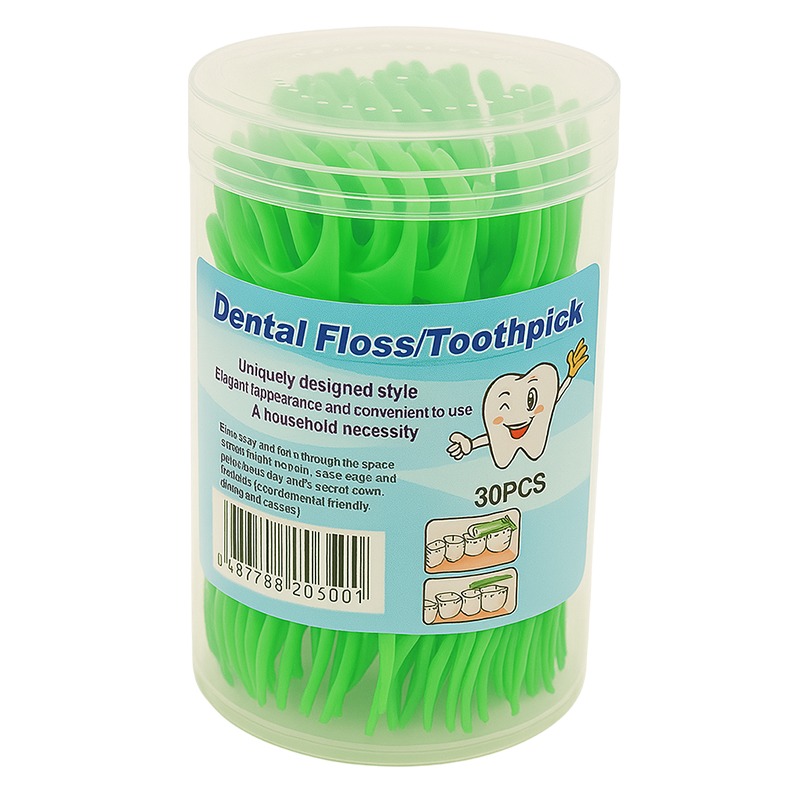 Kit de Fil Dentaire 30 Pièces - Vert - Image 2