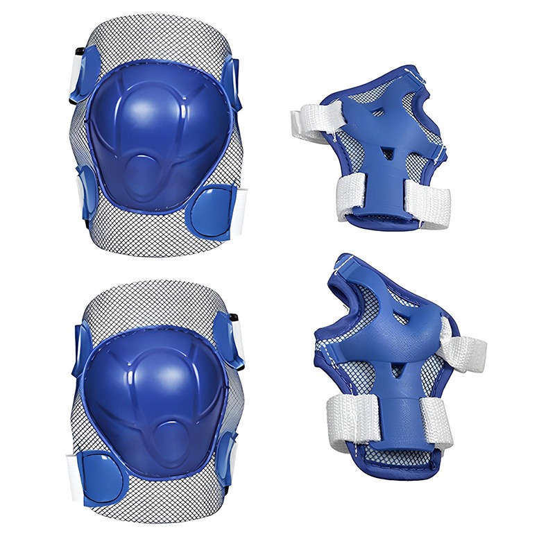 Kit de Sécurité Patins à Roulettes pour Enfant - Bleu