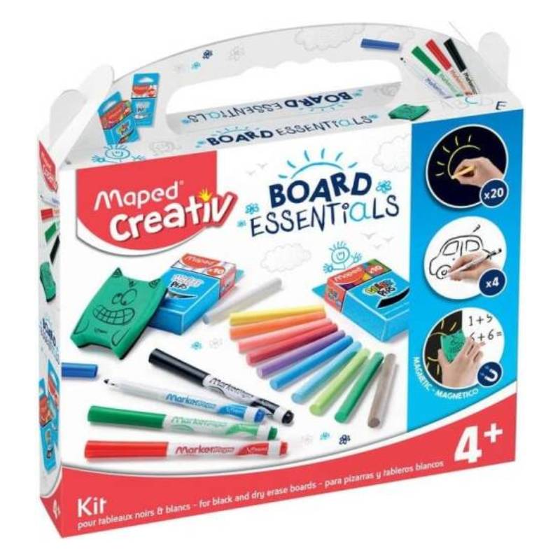 Maped Board Essentials - Kit Tableaux Blancs Et Noirs, Photo boutique MyTek chez MyTek