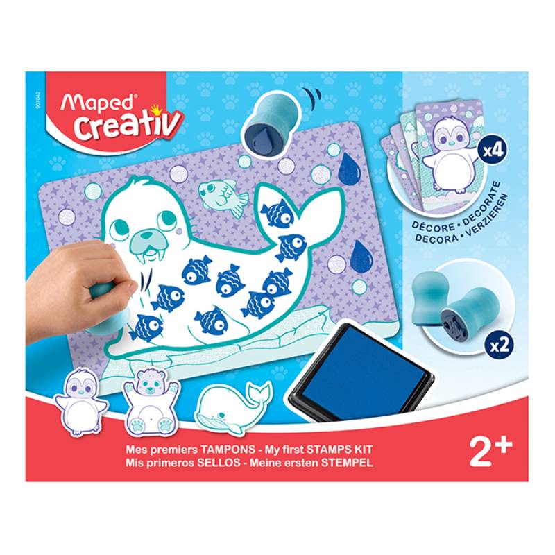 Kit Tampons MAPED Early Age 2 ans et plus (907042)